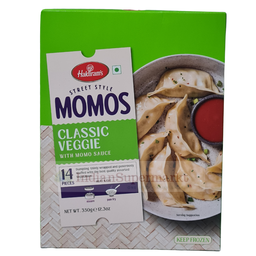 Haldiram Frozen Veggie MOMOS With Sauce - 14pcs (Delivery in Berlin) - IndianSupermarkt
