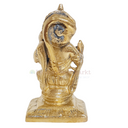 Brass Idol of Hanuman Ji Ashirwad -8cm