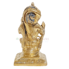 Brass Idol of Hanuman Ji Ashirwad -8cm