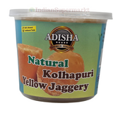 Adisha Kolhapuri Jaggery  Yellow - Gur Tub 450gm
