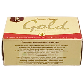 Mysore Sandal Soap Gold - indiansupermarkt