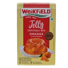 Weikfield Jelly Powder Orange  Flavour 90gm (BBD : October 2025)