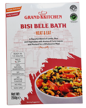 Grand Kitchen Bisi Bele Bath - Heat & Eat - 285gm