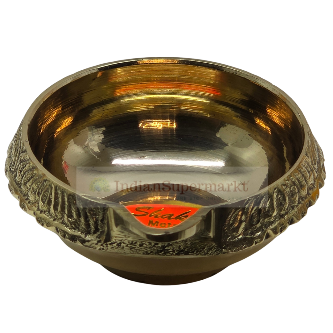 Brass Kuber Diya  Vilakkku - 7,5cm