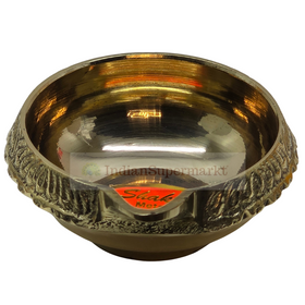 Brass Kuber Diya  Vilakkku - 7,5cm