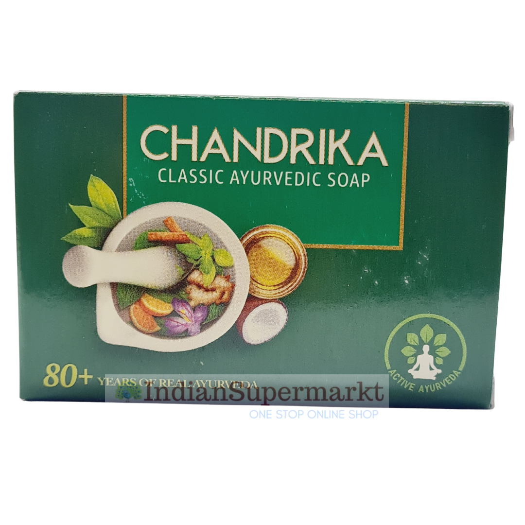 Chandrika Ayurvedic Soap 75gm - IndianSupermarkt