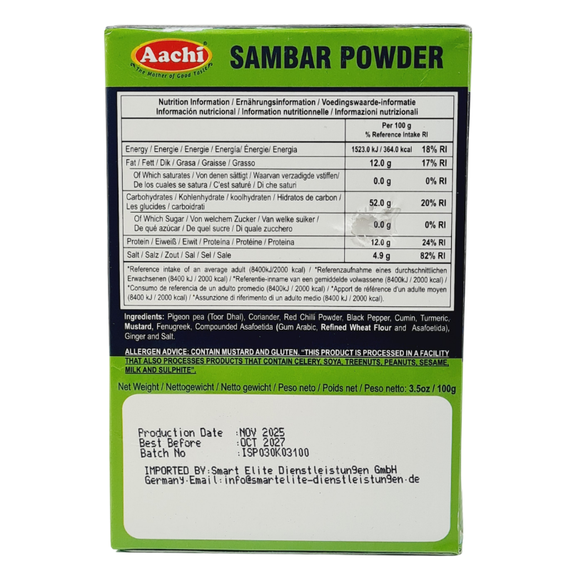 Aachi Sambar Powder 100gm