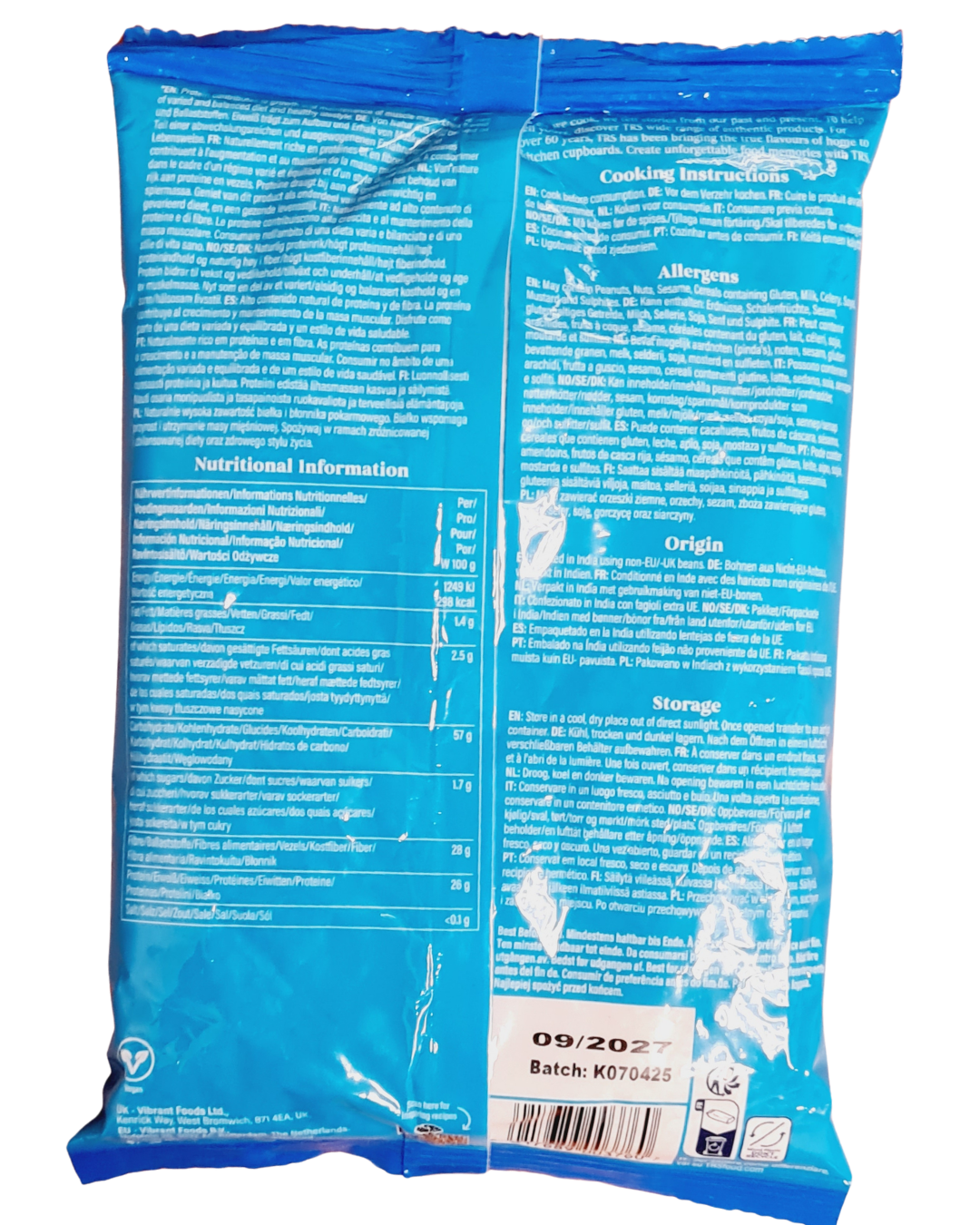 TRS Urid Dal white or Urad dhuli dal 500gm - IndianSupermarkt
