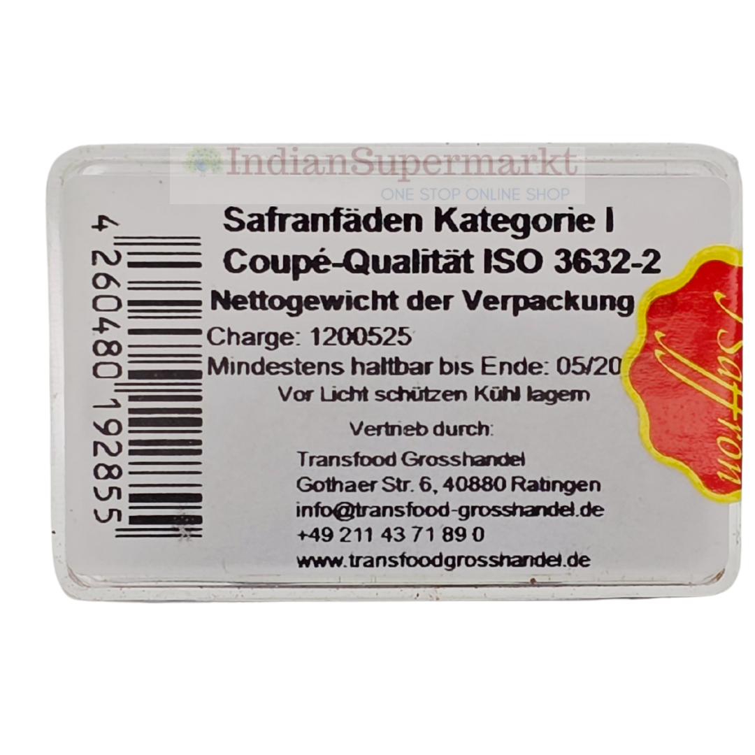 Annam Pure Saffron or Kesar 1gm - IndianSupermarkt