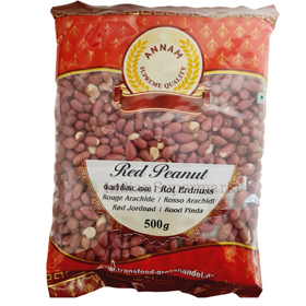 Annam Red  Peanuts  500gm - IndianSupermarkt