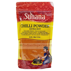 Suhana Red Chilli Powder Extra Hot 100gm