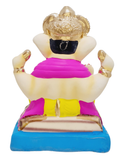 Eco Friendly Shree Siddhivinayak Ganpati or Shadu Mati Ganesha 9"