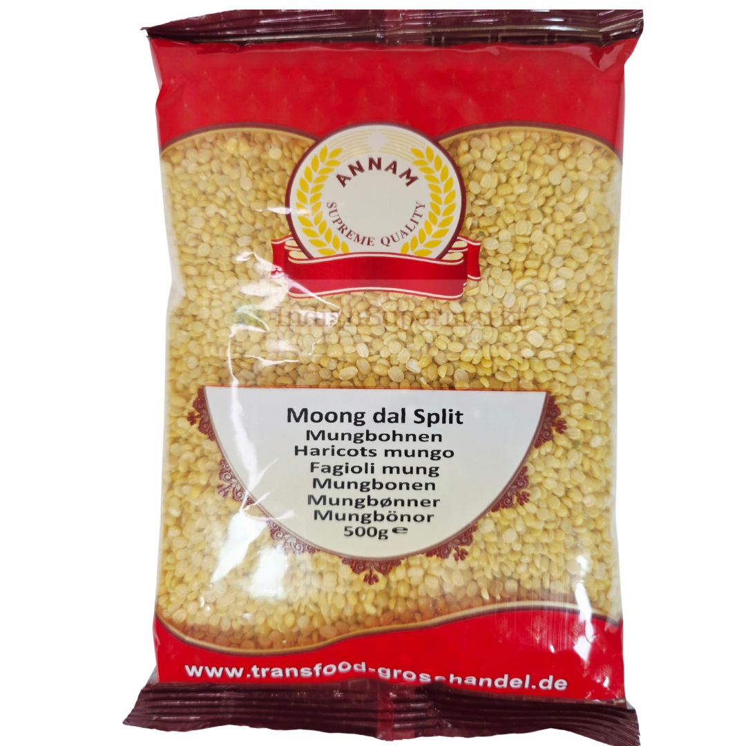 Annam mung dal washed  500gm - IndianSupermarkt