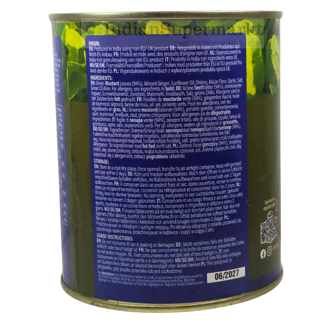 TRS/Heera Sarson Ka Saag  850gm - IndianSupermarkt