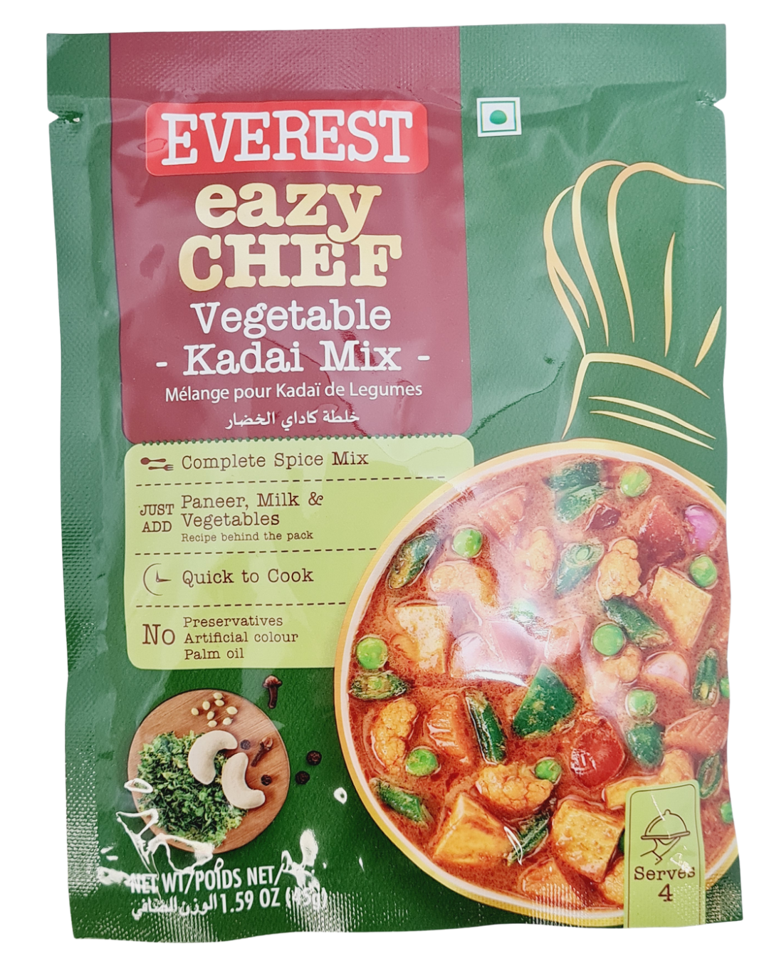 Everest Vegetable Kadai Mix  (Read2Cook) Mix 45gm