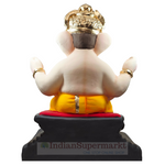 Eco Friendly Ganesha Choranga Double Load Ganesha or Shadu Mati Ganesha 12"