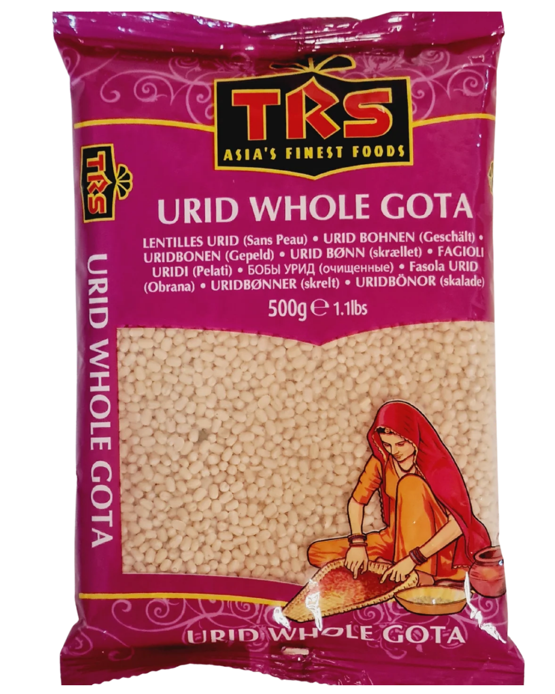TRS Urid Whole Gota or Urad dal gota 500gm - IndianSupermarkt