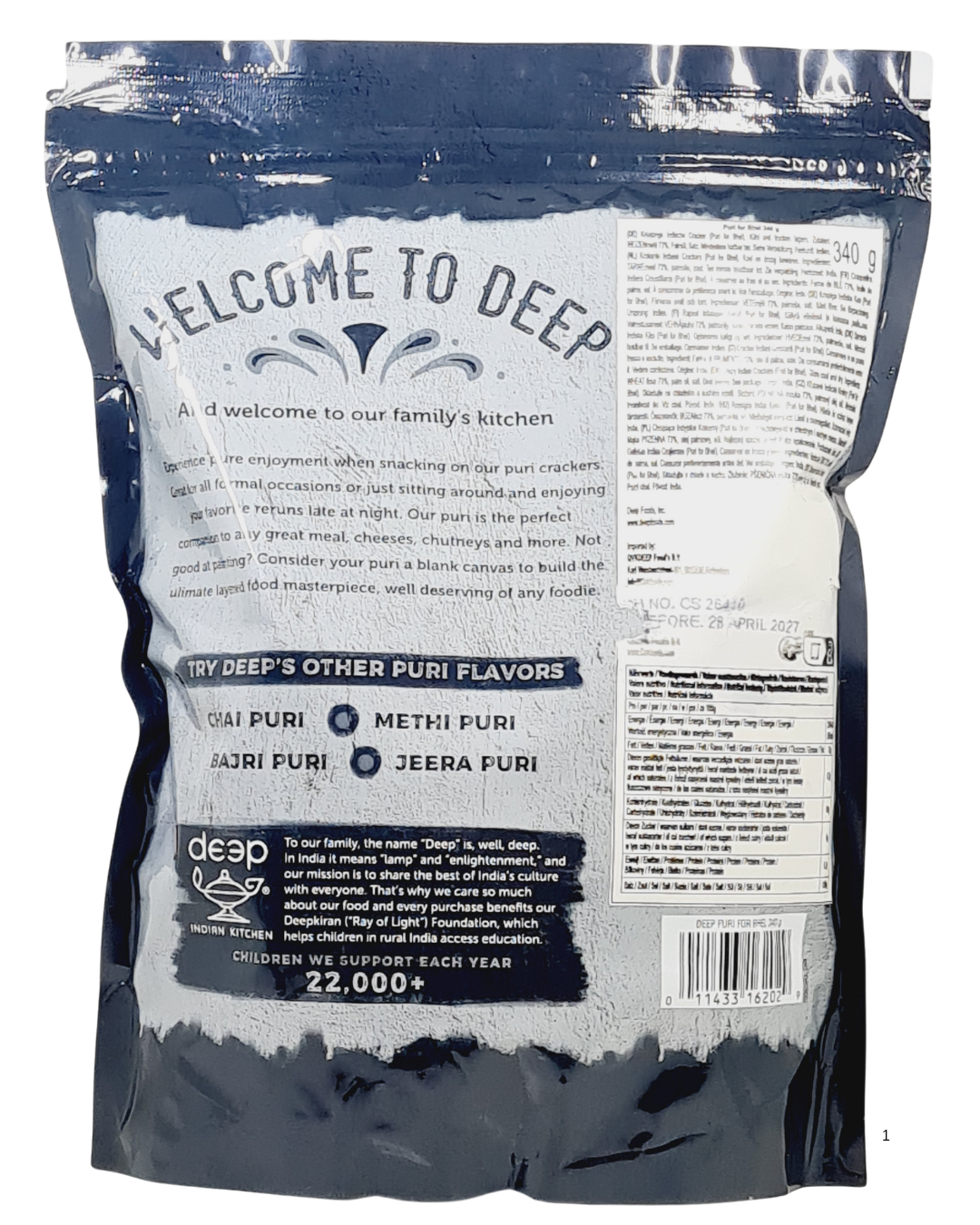 Deep Puri for Bhel 340gm