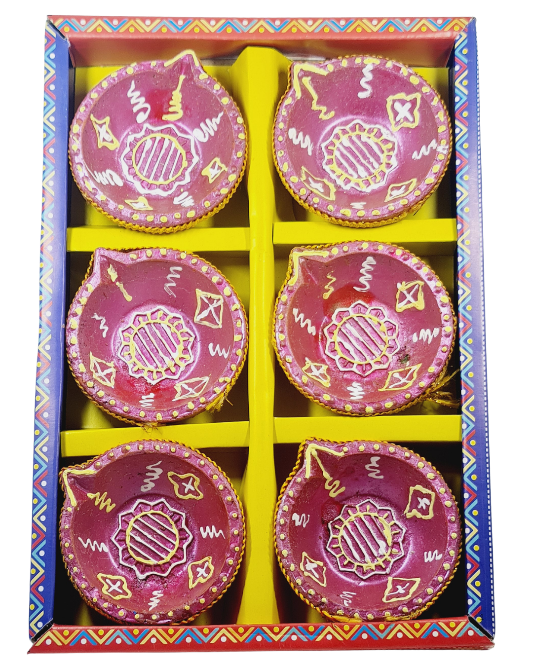Clay Diya or  Mitti Diya  - Medium - Set of 6
