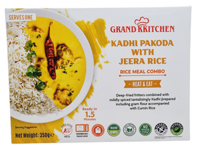 Grand Kitchen Kadhi Pakoda with Jeera Rice - Heat & Eat - 350gm