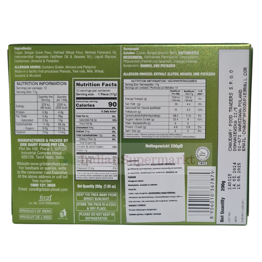 GRB Soan Papdi 200gm