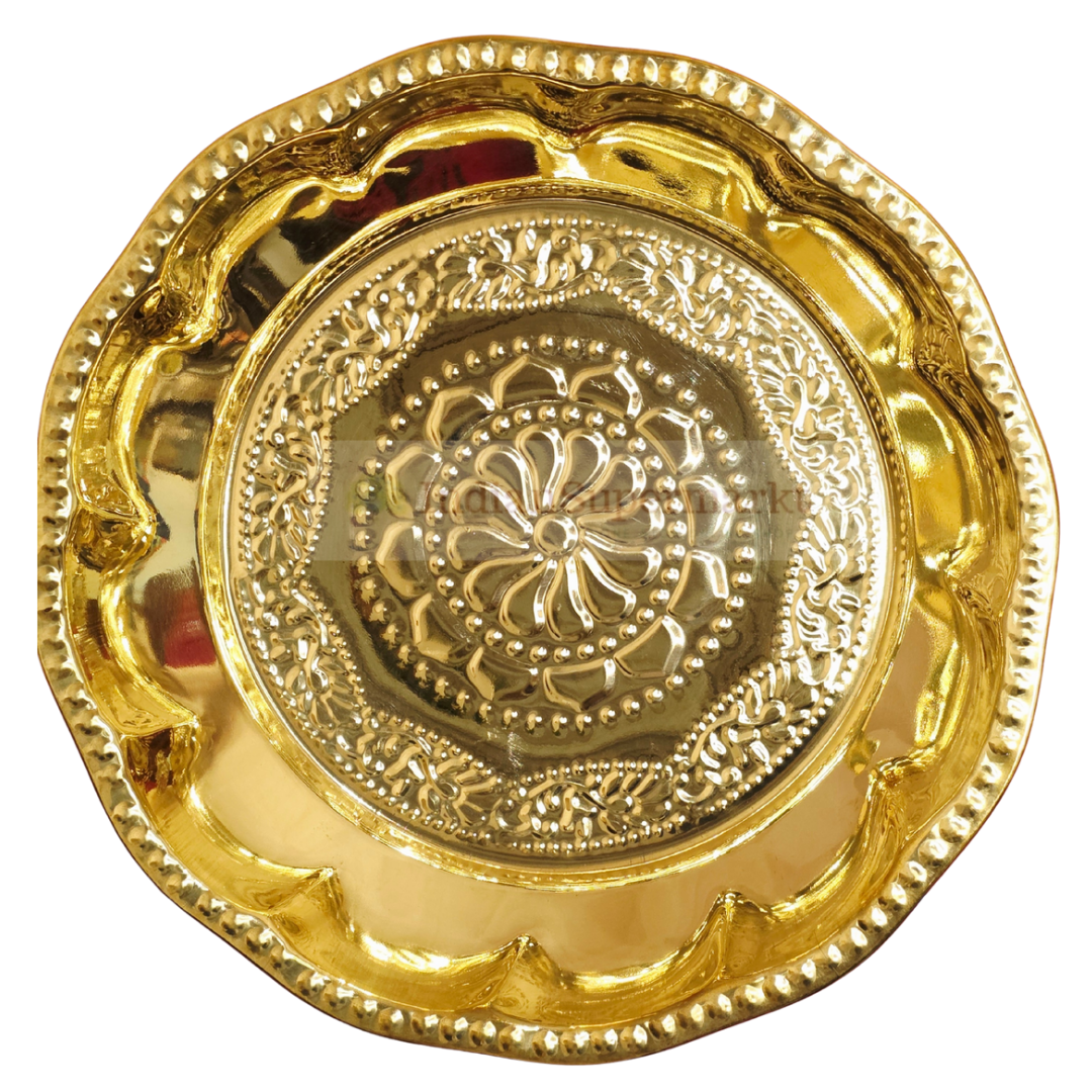 Brass Paraath for atta - indiansupermarkt