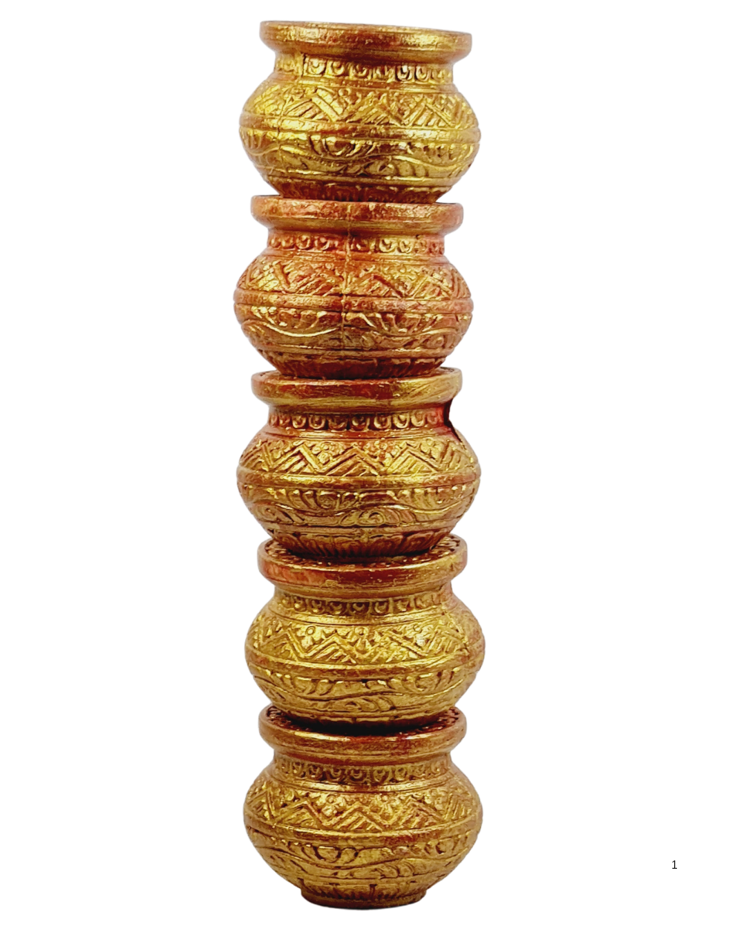 Clay Matka - Matki Decor - Pack of 5