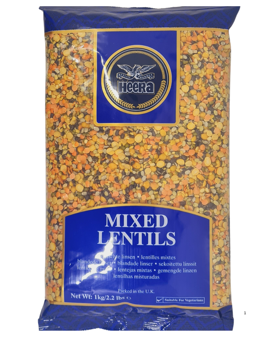 Heera Mixed Panchratan Dal Lentil 1kg