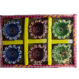 Clay Diya or  Mitti Diya - Set of 6