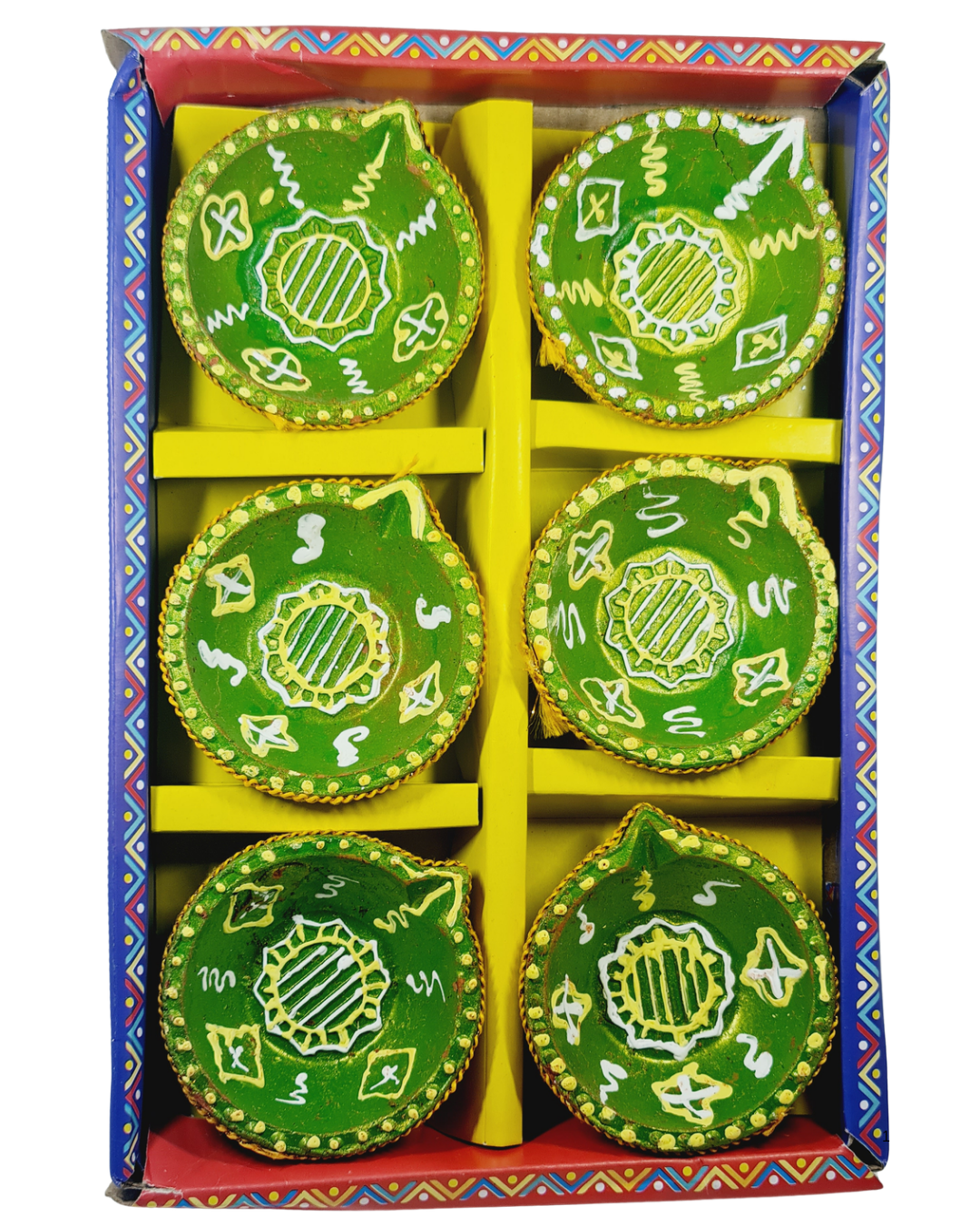 Clay Diya or  Mitti Diya  - Medium - Set of 6