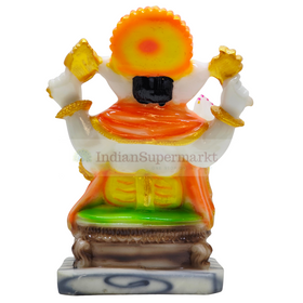 God Statue Poly Marble Lord Ganesha 5,5inc