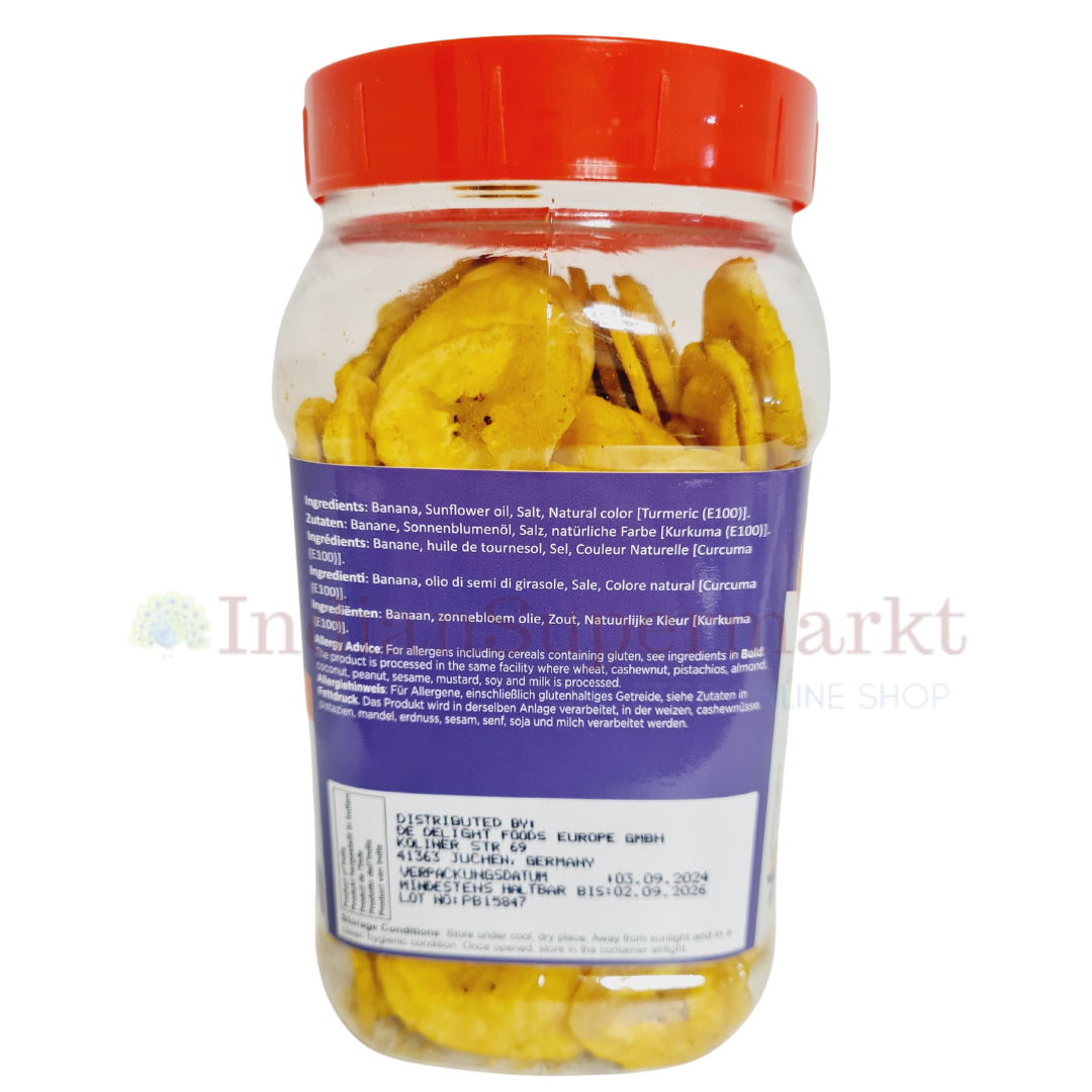 Delicious Delight Banana Chips  250gm - IndianSupermarkt