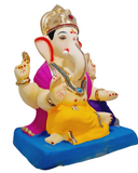 Eco Friendly Swami Samartha Ganesha or Shadu Mati Ganpati 13"