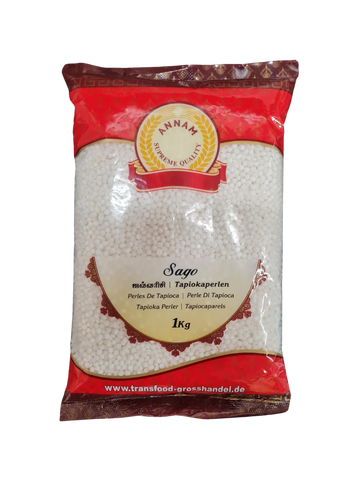 Annam Sabudana Tapioca Medium 1kg