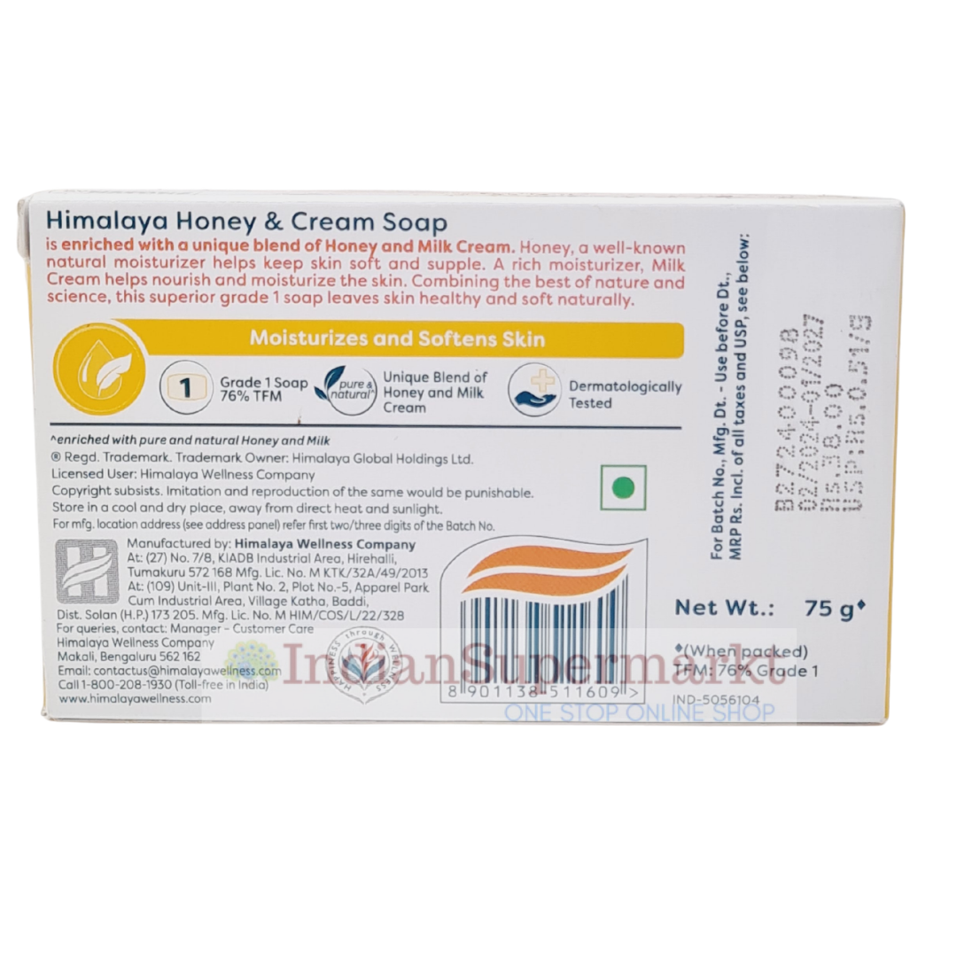Himalaya Honey & Cream Soap 75gm