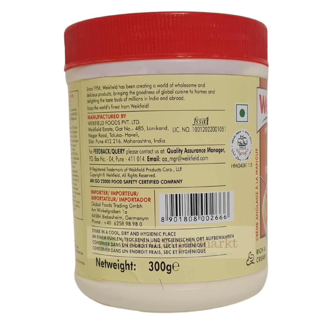 Weikfield Custard Powder Mango Flavour 300gm - IndianSupermarkt