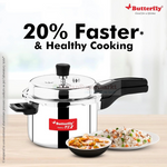 Butterfly Tez Triply Pressure Cooker 5 Ltr with Warranty