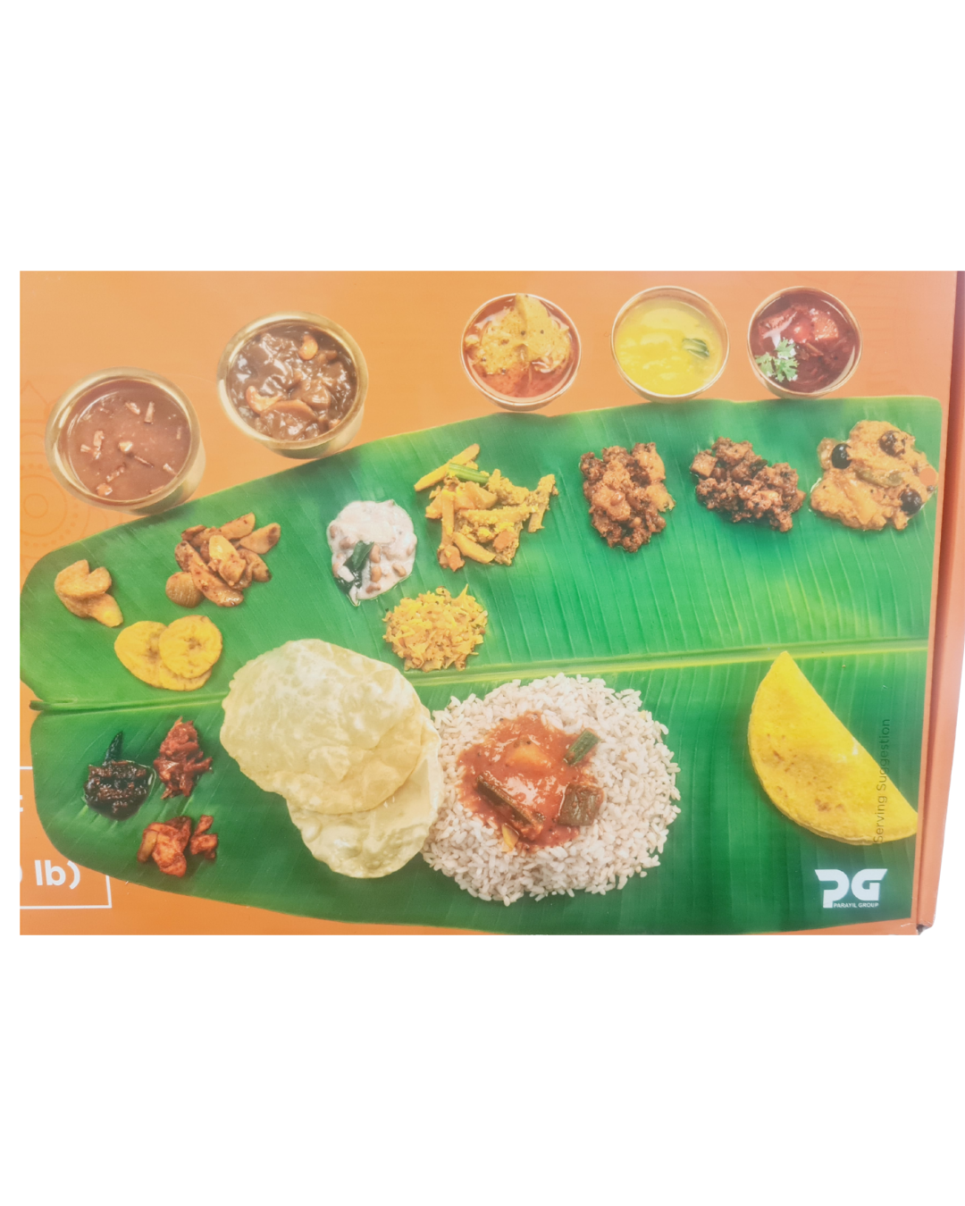keral food on banana leaf - indiansupermarkt