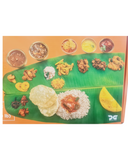 keral food on banana leaf - indiansupermarkt