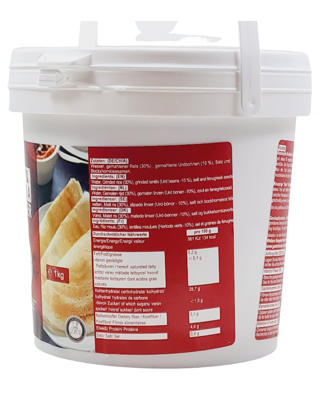 Garam Idly and Dosa Batter - Bucket 1kg