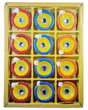 Clay Diya or  Mitti Diya - Pack of 12