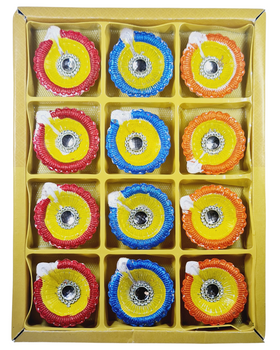 Clay Diya or  Mitti Diya - Pack of 12