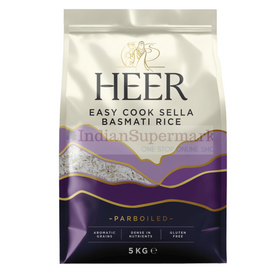 Heer Sella Basmati Rice - Easy Cook 5Kg