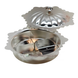 Silver Glow Shell Koyari Set