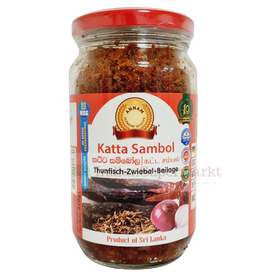 Annam Katta Sambol is a spicy, savory Sri Lankan condiment made primarily from chili flakes, onions, and Maldives fish - indiansupermarkt