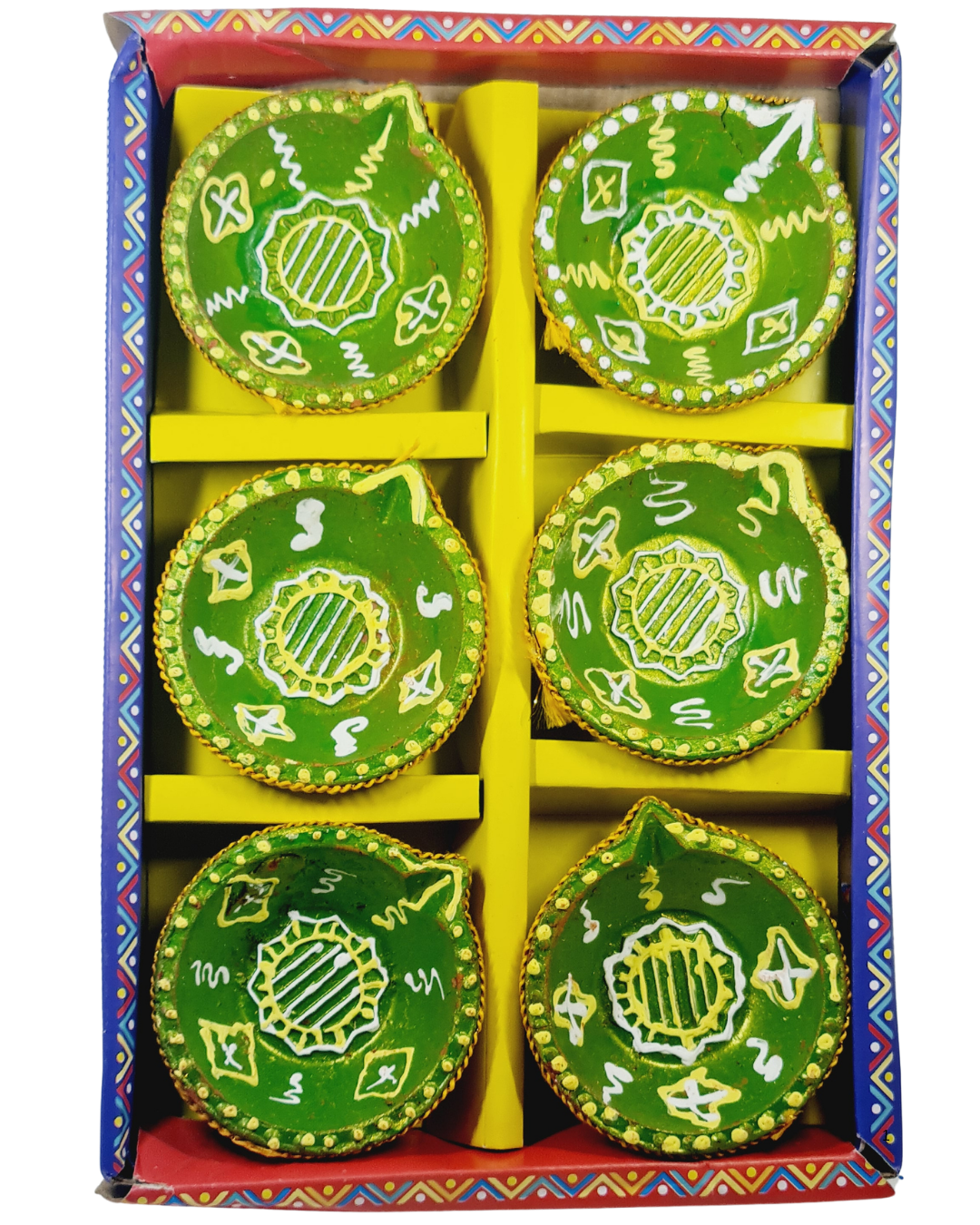 Clay Diya or  Mitti Diya  - Medium - Set of 6