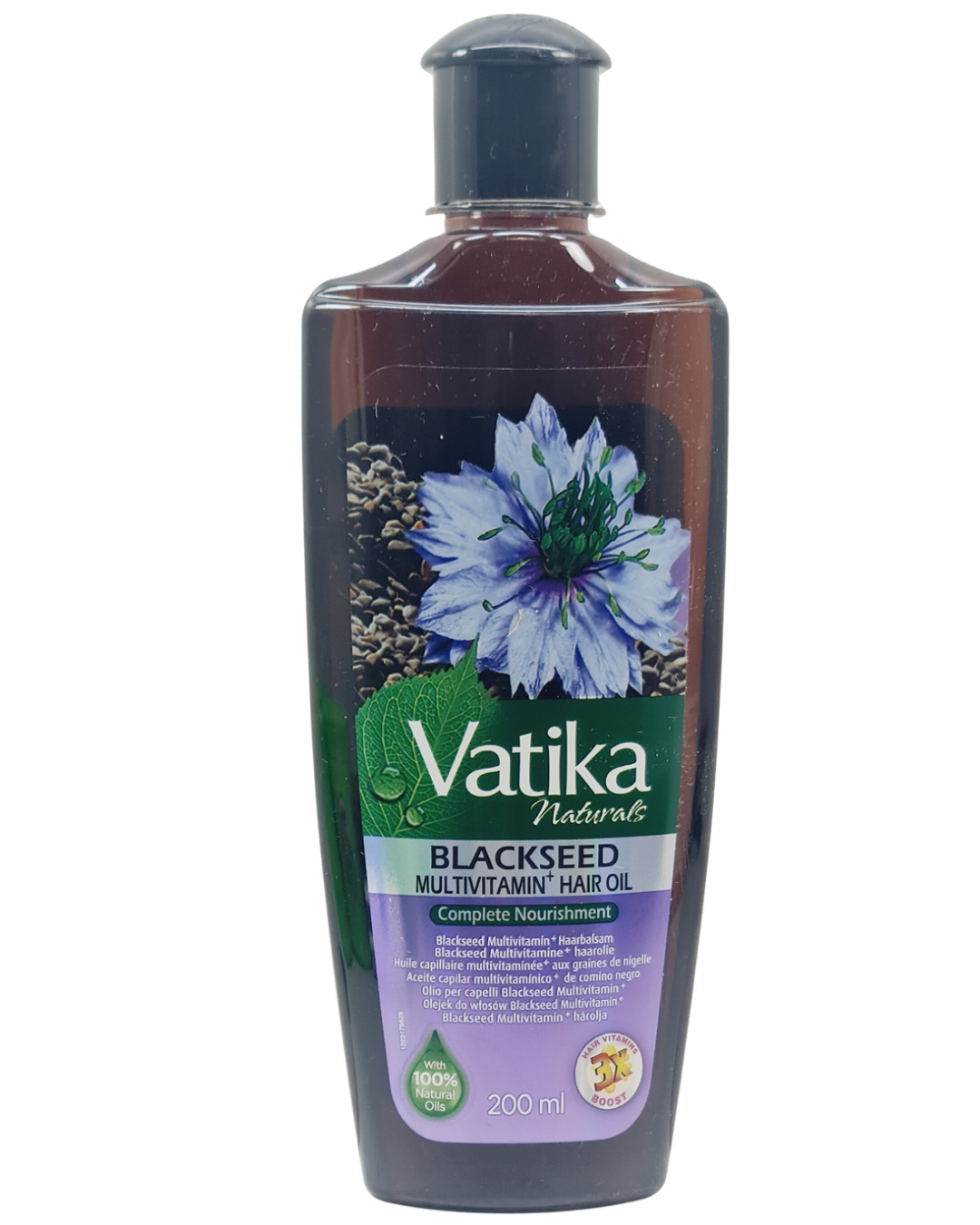 Dabur Vatika Blackseed Multivitamin Hair Oil 200ml - IndianSupermarkt