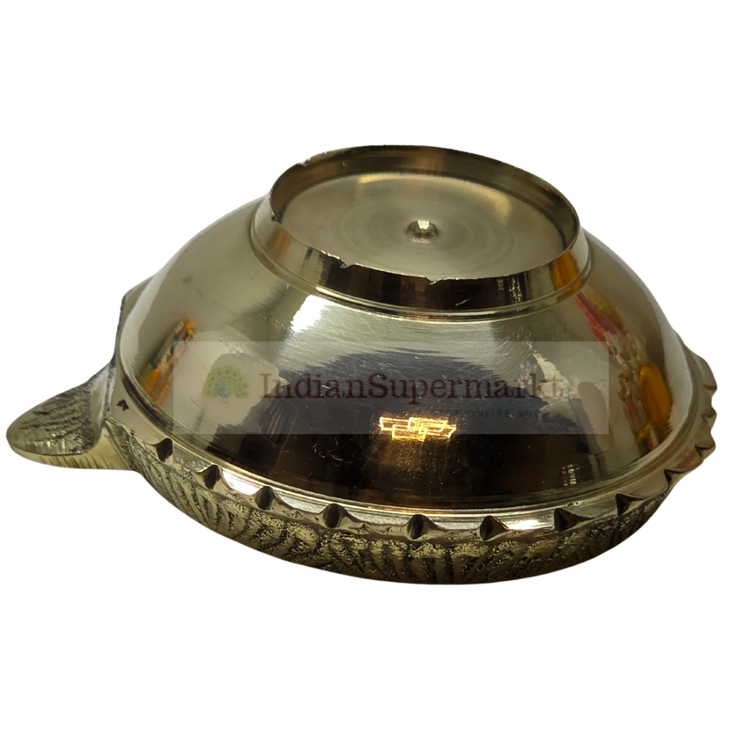 Brass Kuber Diya  Vilakkku - 7,5cm