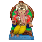 Eco Friendly Ganesha Lal Bagh Raja or Shadu Mati Ganesha 8"