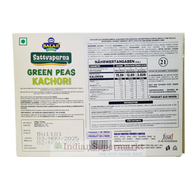 Balaji Frozen Green Peas Kachori (Delivery in Berlin) - IndianSupermarkt